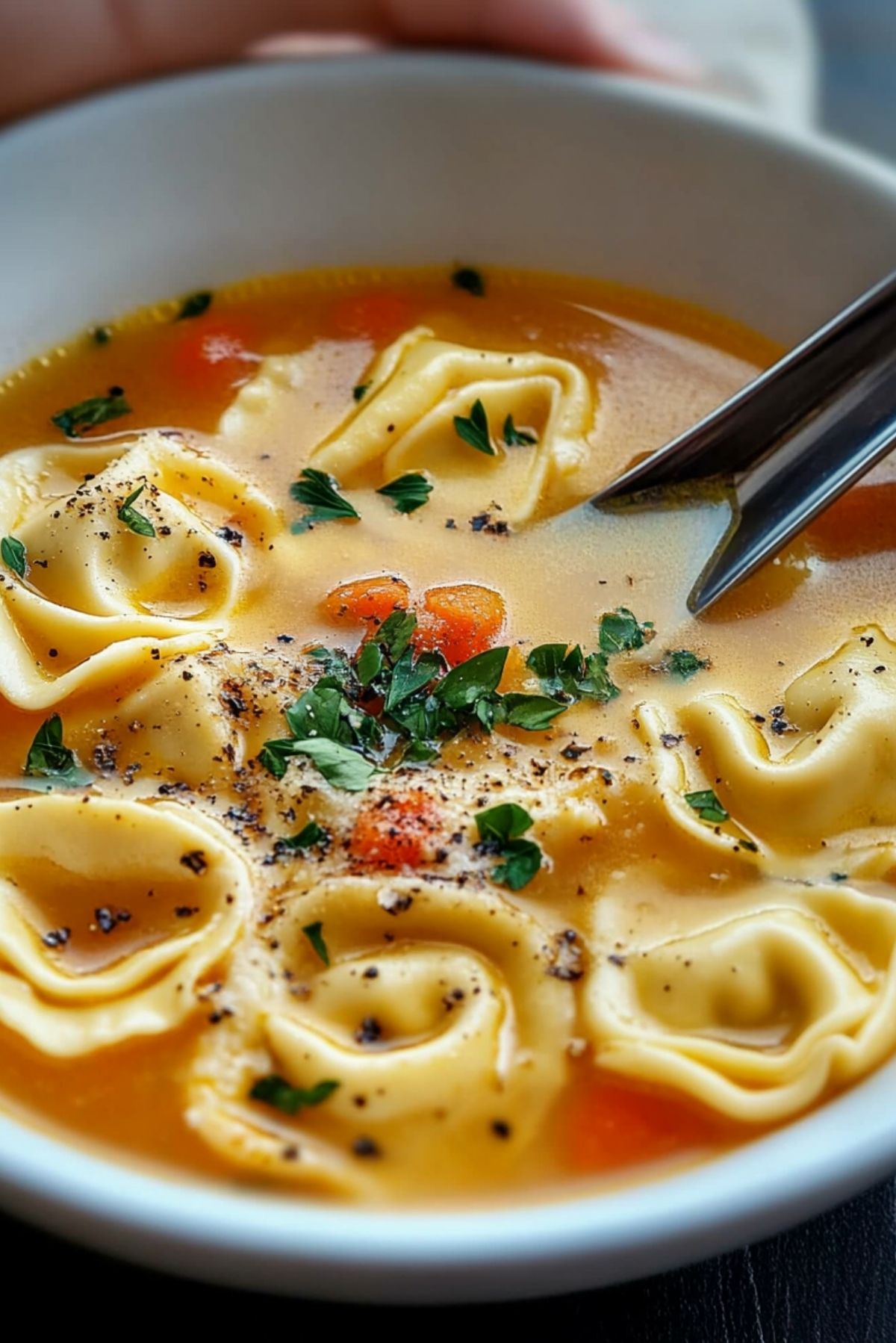 Cozy Up with Homemade Tortellini Soup