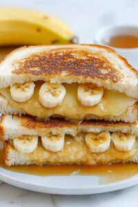 Honey Banana Grilled Cheese: A Sweet and Savory Twist on a Classic