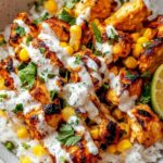 Street Corn Chicken Rice Bowl